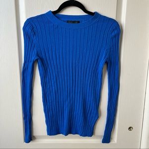Banana Republic Merino Wool cobalt blue sweater